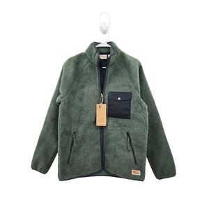 Fjallraven Men's Full Zip Poly Vardag Pile Fleece Jacket - S